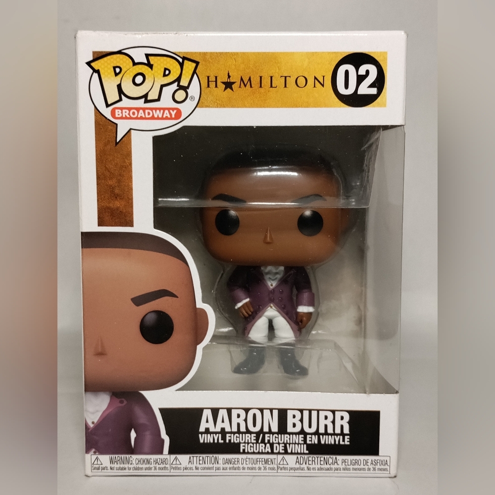 Broadway Funko Pop's Thomas Jefferson, James Madison, Eliza Hamilton, Aaron Burr - Picture 6 of 12